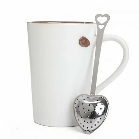 * 4 - Rozsdamentes acélból készült teafúvó laza tealevél szűrő gyógynövényes fűszerszűrő diffúzor Snelle Levering