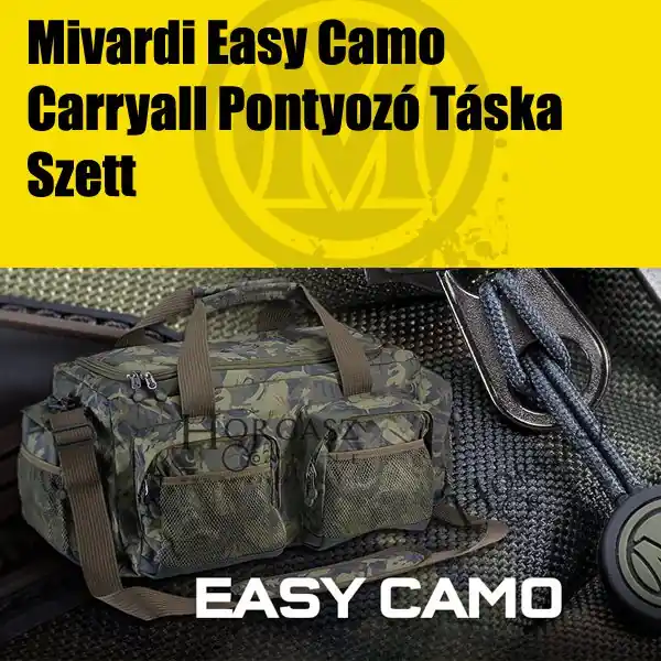 Finale Uitverkoop Mivardi Easy Camo Carryall Pontyozó Táska Szett