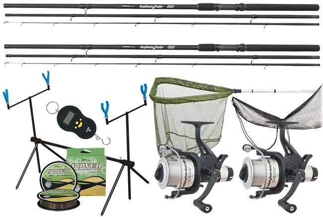 CARP HUNTER LONG CAST RUNNER FEEDER SZETT Gratis Retour