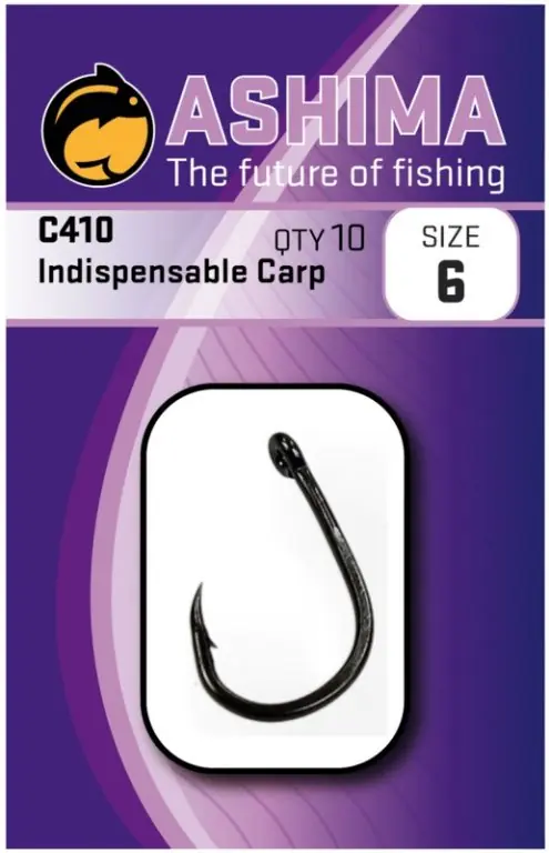 Ashima C410 Indispens Carp Size 4 Korting