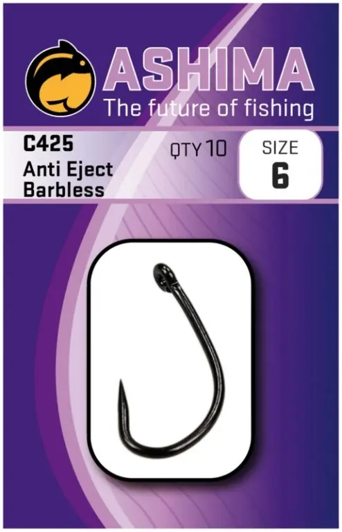 Ashima C425 Anti-Eject Barbless Size 2 Goedkoop