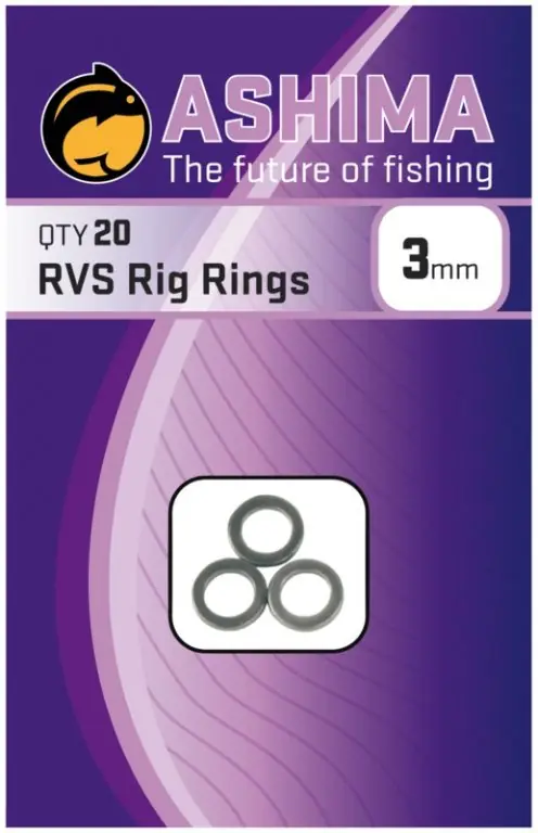 Exclusieve Aanbieding Ashima RVS Rig Rings 4mm