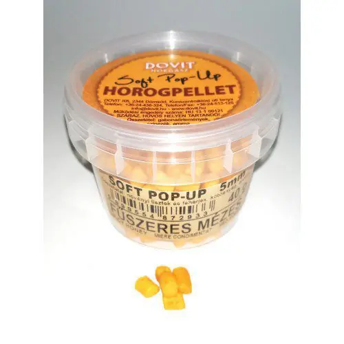 Aanbieding DOVIT Fűszeres méz - Soft Pop-Up horogpellet 8mm