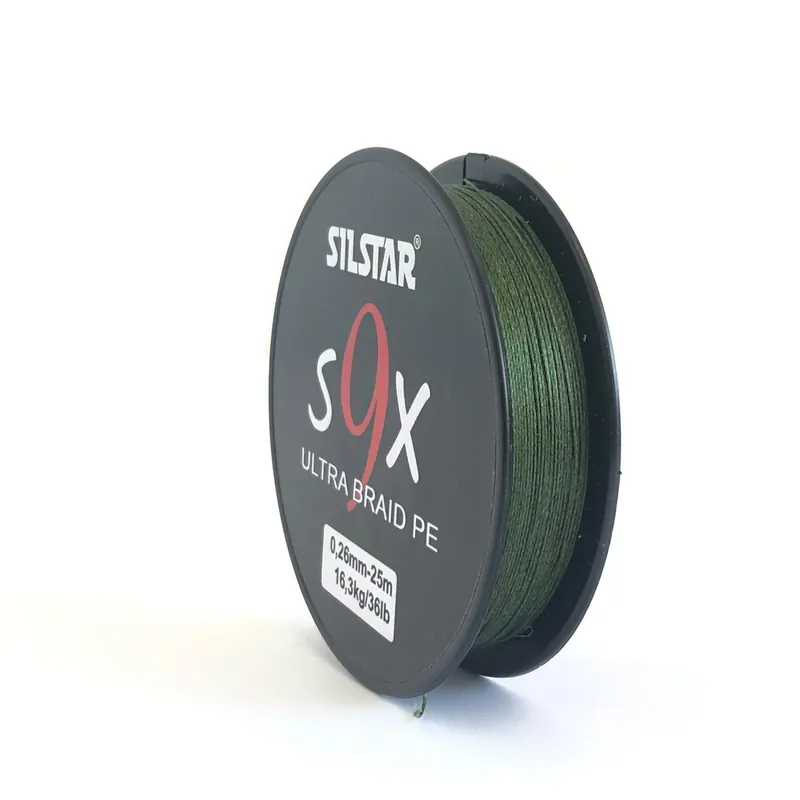 SILSTAR 9X PE ULTRABRAID 25M 0,24 /15,2KG/ Betaalbaar