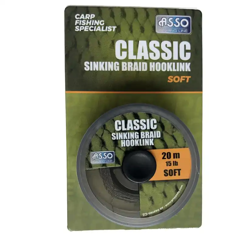 Gereduceerde Prijs ASSO CLASSIC SINKING BRAID SOFT 20M 25LBS