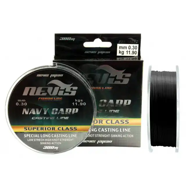 Nevis Navy carp monofil horgászzsinór 150m 0,30 Superprijs