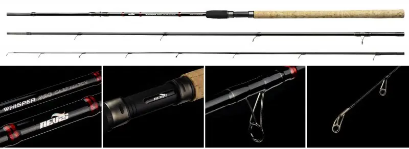 Nevis Whisper Carp Match horgászbot Laatste Versie