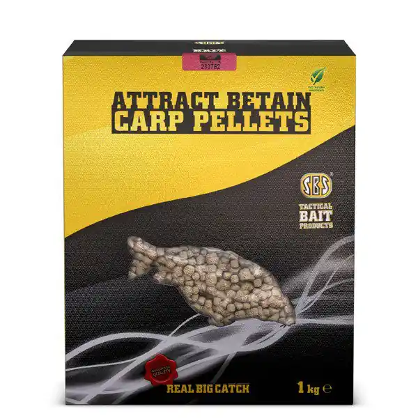 Attract Betain 6mm Carp Pellets-Squid Octopus & Strawberry Jam Flitsaanbieding