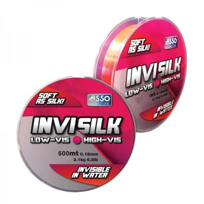ASSO INVISILK 600M 0,24 Betrouwbaar