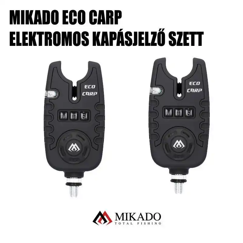 Mikado ECO Carp Elektromos Kapásjelző 2db-os szett Betrouwbaar