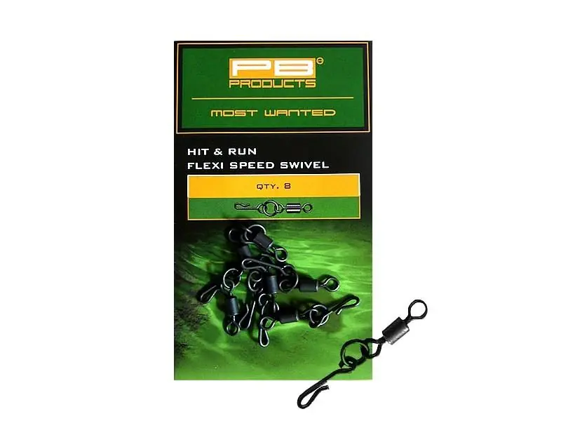Beperkt Aanbod PB Products Flexi Ring Swivel - gyorskapocs