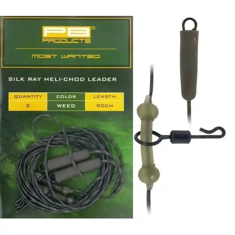 PB Products Silk Ray Heli&Chod Leader -Helikopter és Chod szerelék Beperkt Aanbod