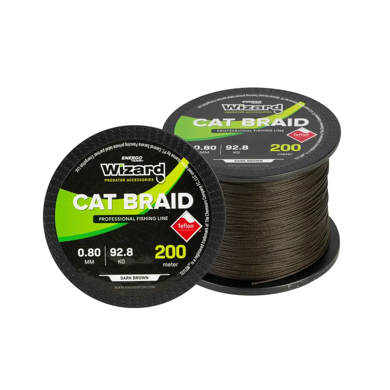 Wizard cat braid 0,60mm 200m 63,2kg Favoriet