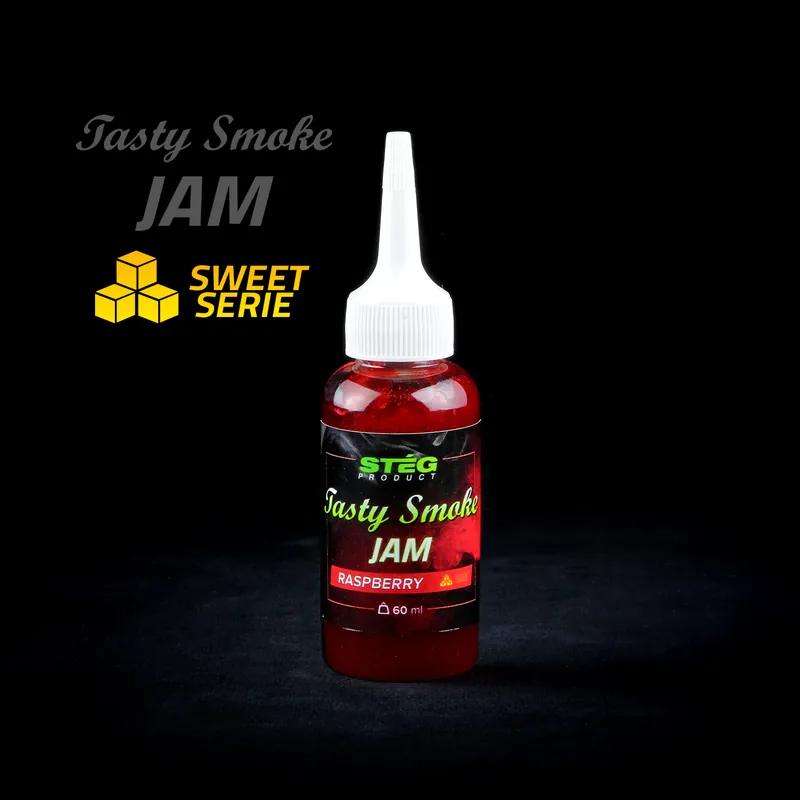 Stég Product Tasty smoke jam raspberry 60ml Nu Kopen