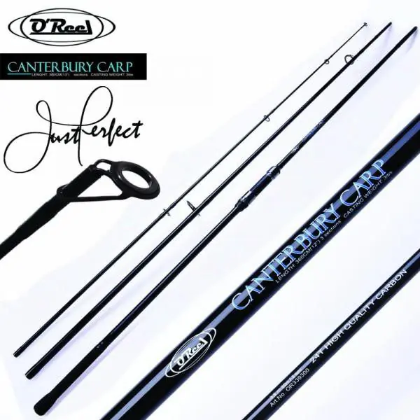 OREEL CANTERBURY CARP 3,6M 3LBS 3 részes pontyozó bot Gereduceerde Prijs