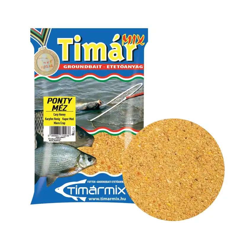 Timár Mix Etetőanyag Ponty-Méz 1kg Exclusieve Aanbieding