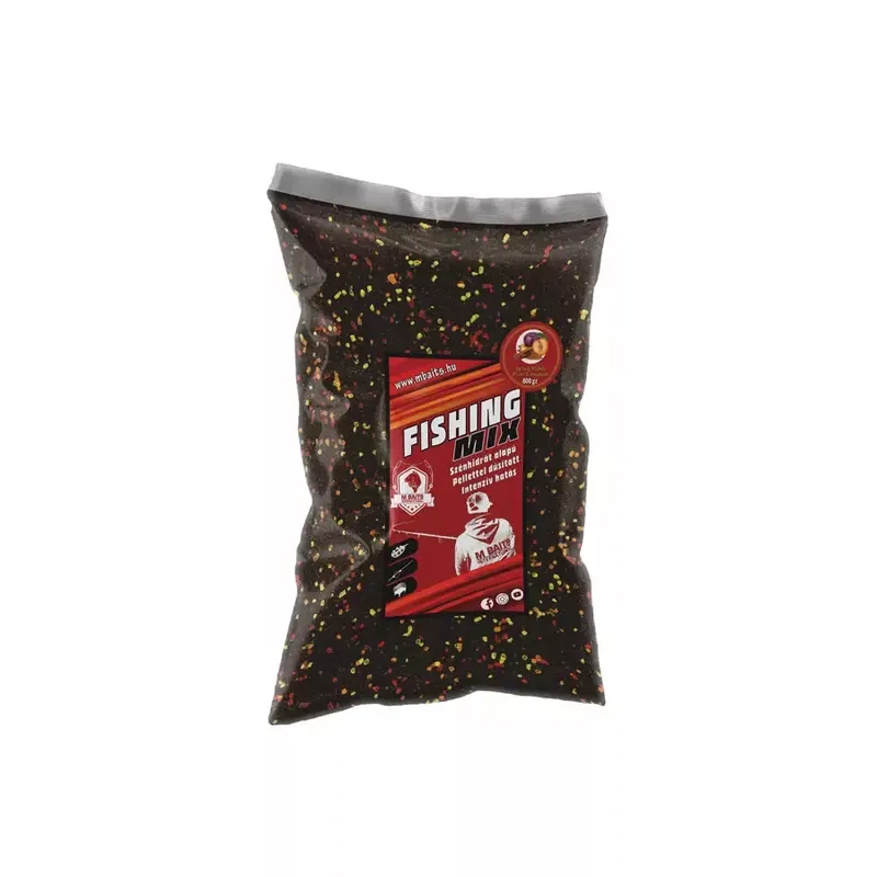 M Baits Fishing Mix Etetőanyag Szilva-Fahéj 800gr Uitverkoop