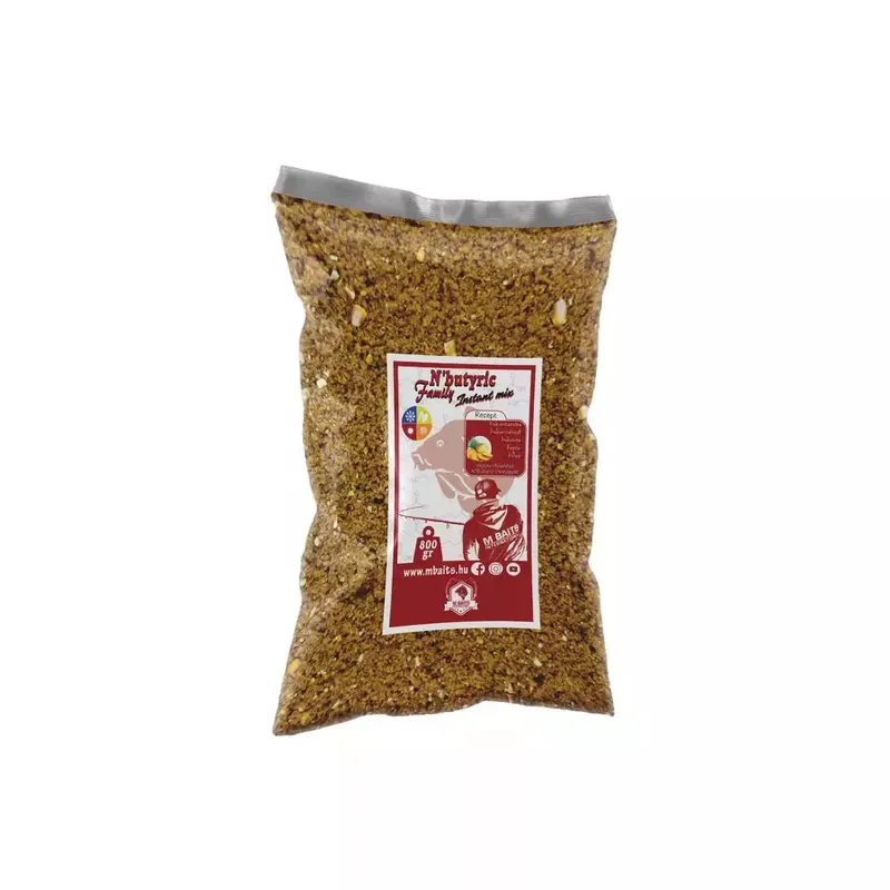 M Baits Instant N‘butyric Mix Etetőanyag Ananász 800gr Rechtstreeks Van De Fabrikant