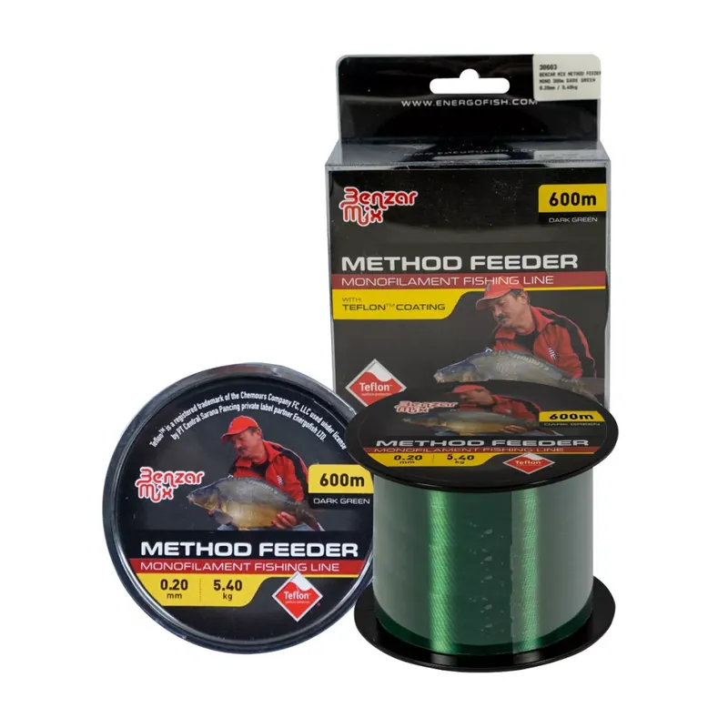 Benzar Mix Method Feeder Monofil Horgász Zsinór 0.20mm, 600m, 5.4kg Weekendaanbieding