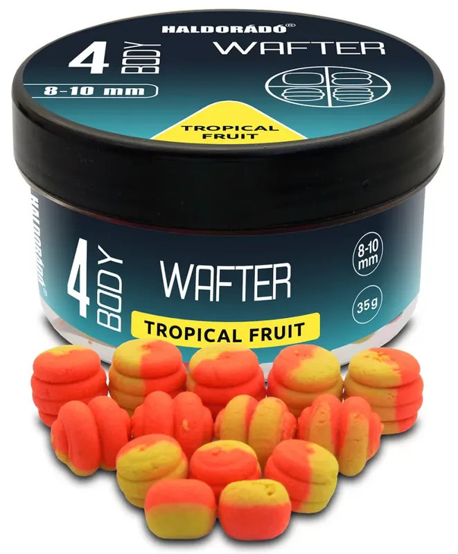 HalHaldorádó 4 BODY Wafter - Tropical Fruit, 8-10mm Lage Prijs