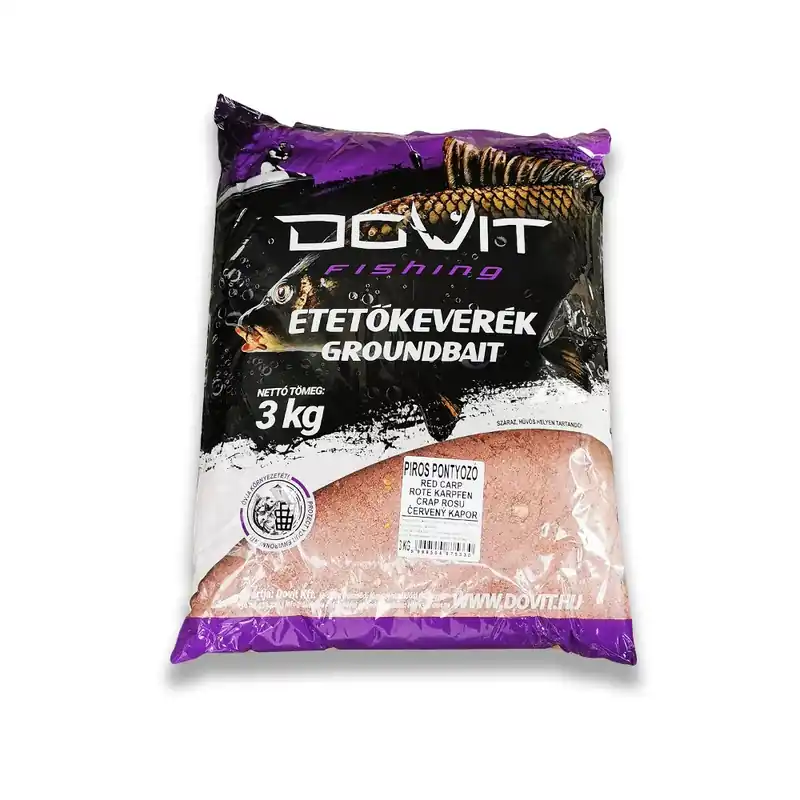 Shop Nu Dovit 3 Kg-os etetőkeverék - Piros Pontyozó