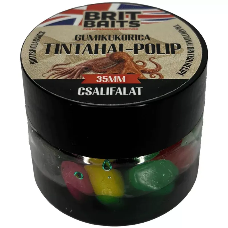 Bestel Nu Britbaits Gumikukorica Tintahal-Polip 35ml