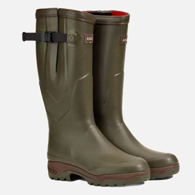 Aigle Parcours 2 ISO Khaki gumicsizma 40-es méret Betrouwbaar