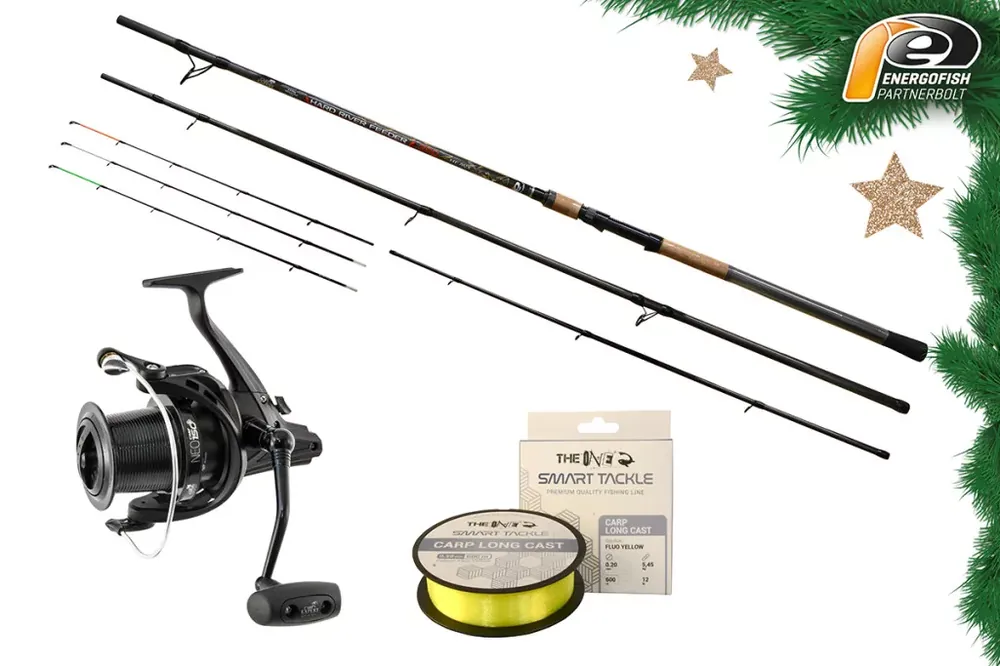 KARÁCSONYI HARD RIVER FEEDER SZETT 3,60M Direct Beschikbaar