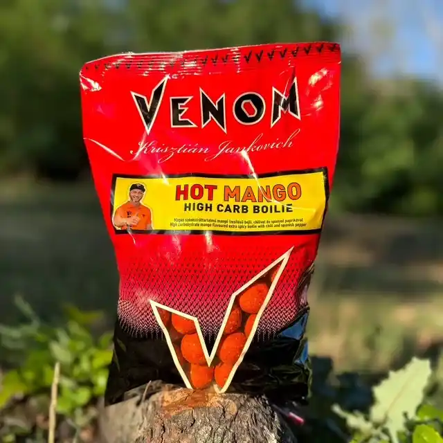 Koop Vandaag Feedermánia Venom Boilie Hot Mango 20 mm