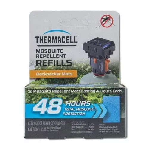 Gratis Retour Thermacell M-48 Backpacker "világjáró" 48 órás utántöltő lapka