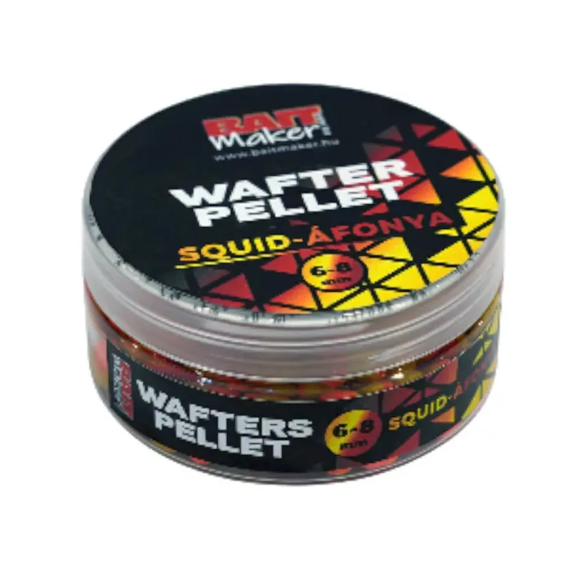 BAIT MAKER Wafters Pellet 6,8 mm Squid-Áfonya 30 g Uitverkoop
