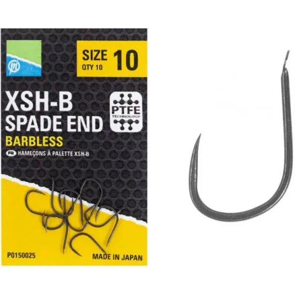 PRESTON XSH-B Hooks lapkás horog Size 18 Aanbieding