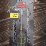 Actieprijs TOP MIX Arrow Flat method feeder kosár - L 45g