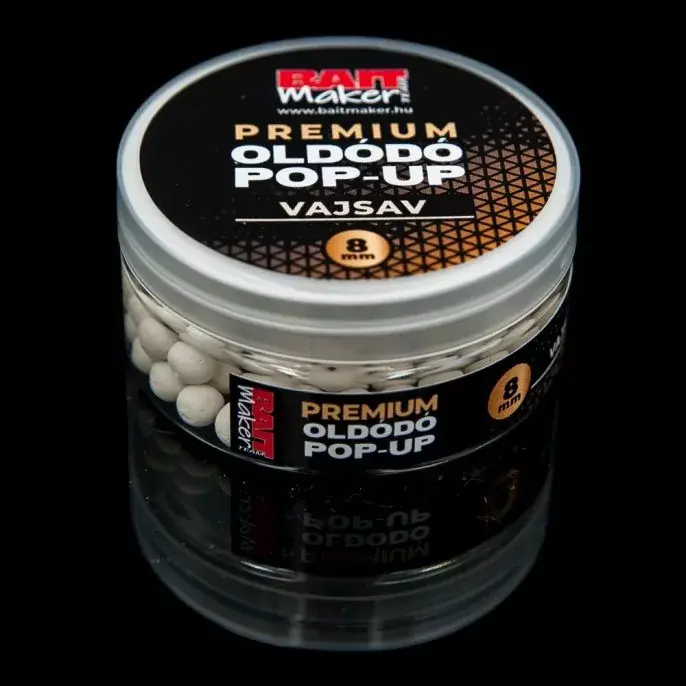 Snelle Levering BAIT MAKER Premium Oldódó Pop Up 8 mm Vajsav 20 g