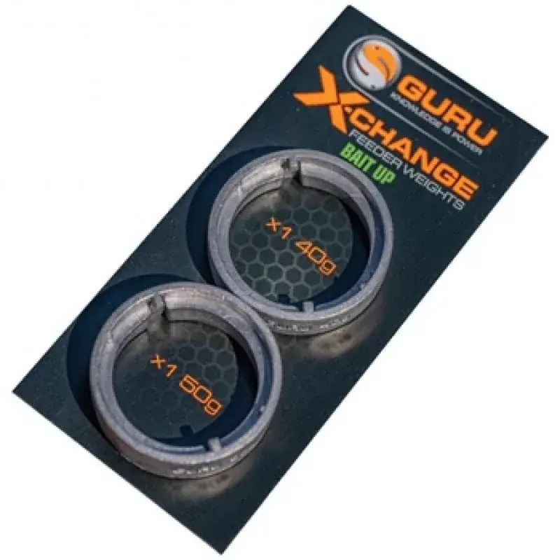 Aanbieding GURU X-Change Bait Up Feeder cserélhető súly Heavy Spare Weight Pack