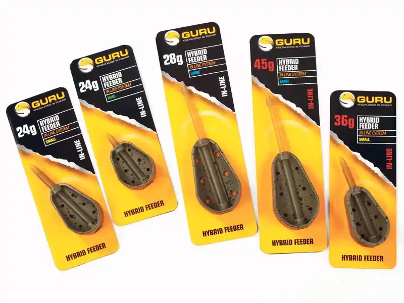Betaalbaar GURU Hybrid Feeder Inline method kosár Large - 55g