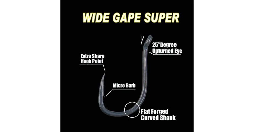 G-Carp Wide Gape Super 10/cs. 2-es - Többféle Betrouwbaar