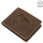 Exclusieve Aanbieding GreenDeed Ponty Mintás Bőr Pénztárca (AP9641)