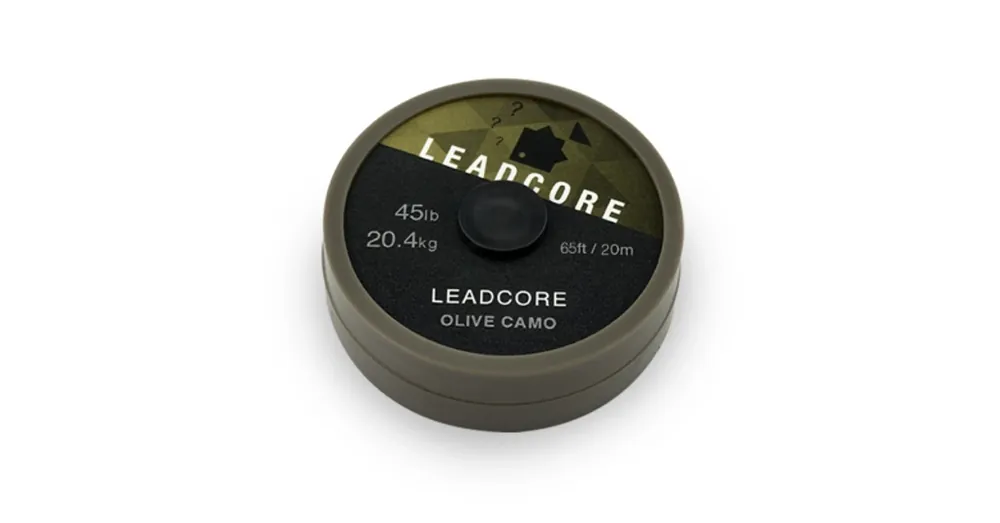 Thinking Anglers Leadcore 45Lb Olive Camo Ólombetétes Zsinór Uitverkoop