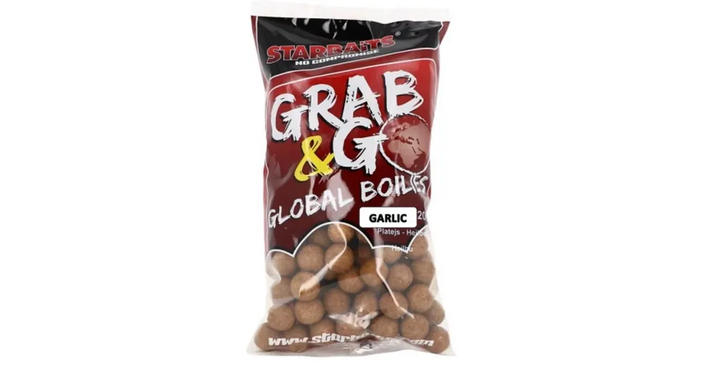 Starbaits Boilies Global Garlic 1kg - 24mm Koop Online