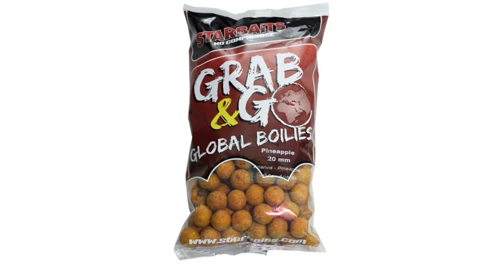 Bestseller Starbaits Boilies Global Pineapple 1kg - 24mm