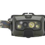 Laatste Versie Ledlenser Tölthető Fejlámpa HF8R Core RGB Li-ion (Terepmintás) - 1600lm/210m