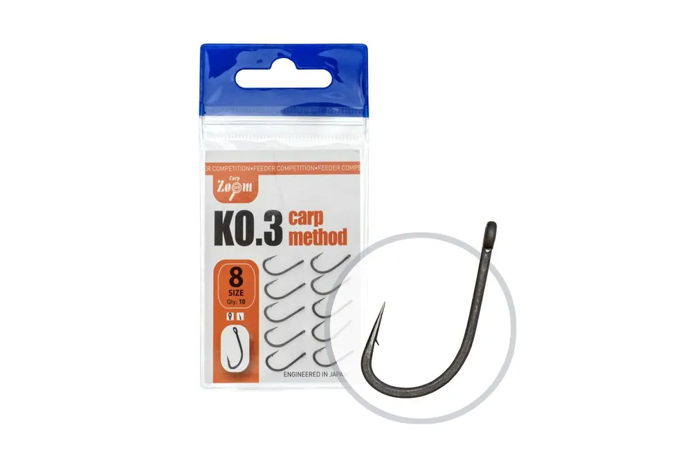 Aanbieding CarpZoom - KO.3 Method feeder horog - 10