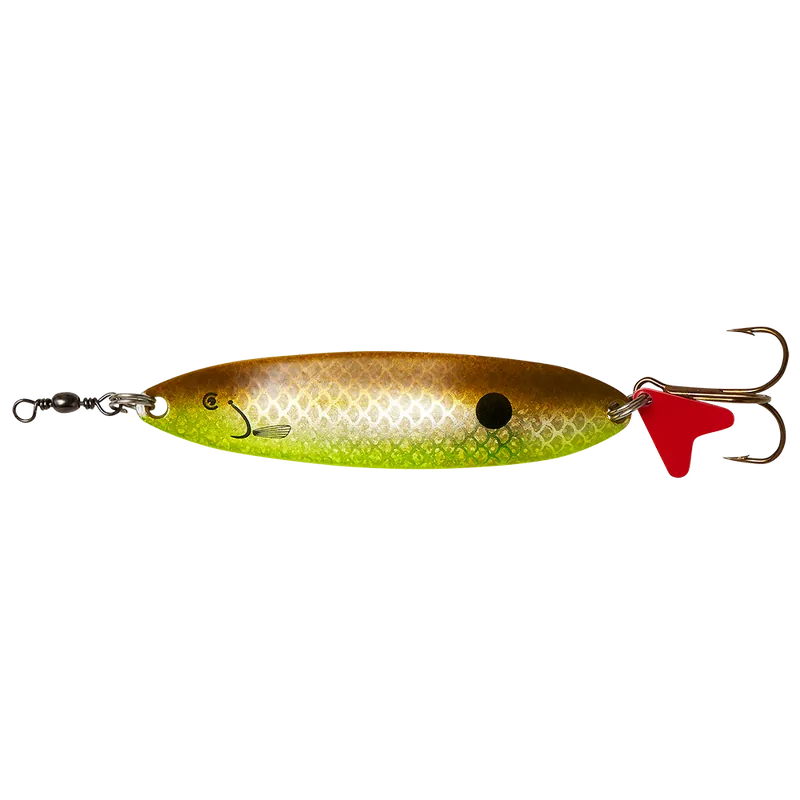 Beperkte Voorraad Effzett - Slim Standard Spoon 6.5cm, 16g támolygó villantó - OLIVE/SILVER UV