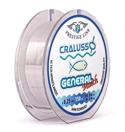 Cralusso - General Prestige horgászzsinór (150 m) - 0,12mm Betaalbaar