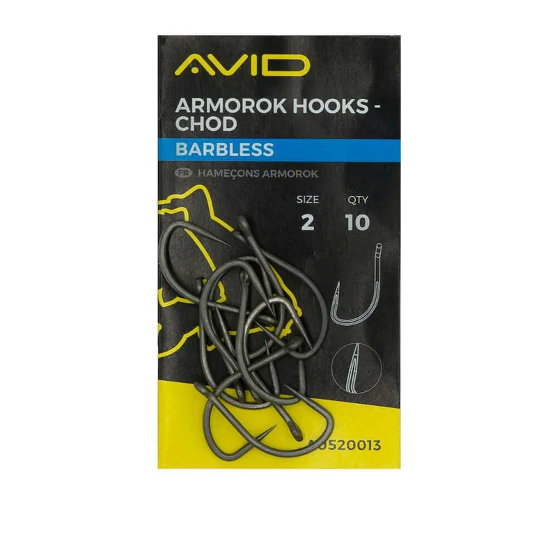 Aanbieding Avid - Armorok Hooks - Chod szakállnélküli bojlis horog - 6