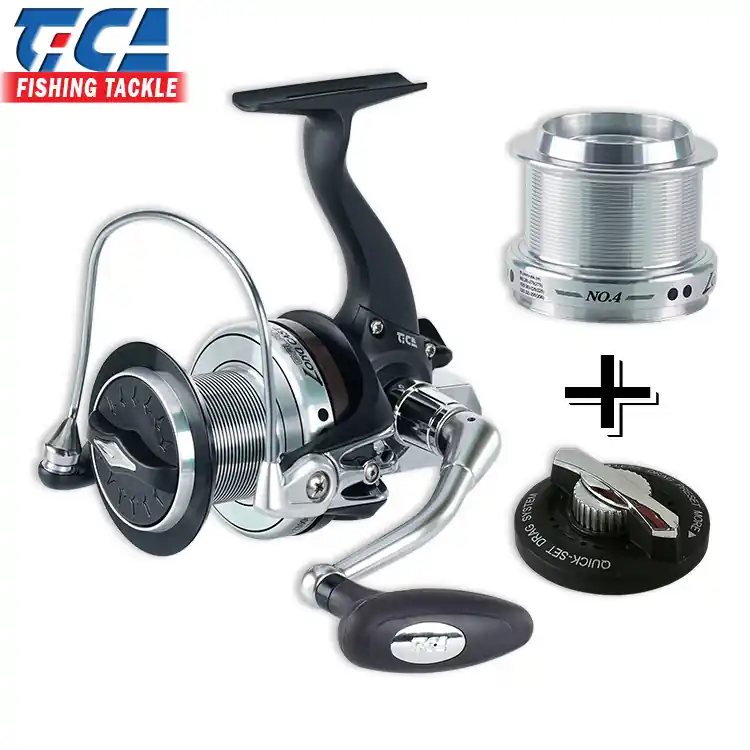 Tica - Glant longcast távdobó elsőfékes orsó 7+1BB Exclusieve Aanbieding