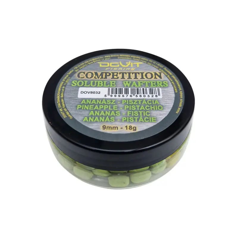 Weekendaanbieding Dovit Competition Soluble oldódó wafters 6mm (15g) - Ananász Pisztácia