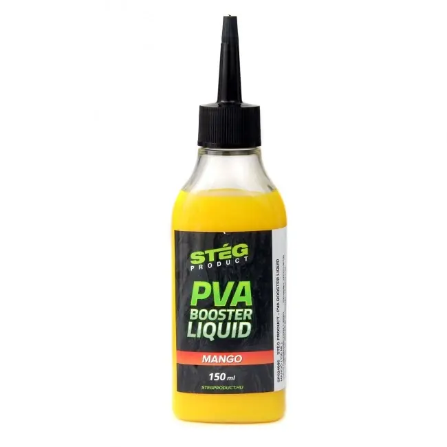 Gecertificeerd Stég PVA Booster Liquid Mangó 150 ml pontyhorgászathoz