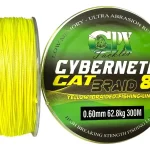 Uitverkoop CPX Cybernetic CAT X8 Braid Line - fonott zsinór - Yellow - 300m - 0,60mm 62,8kg